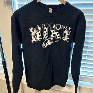 Nike cow print